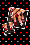 Valentines nails