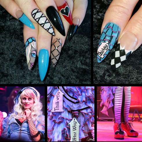 Mad T Party  nails