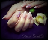 French with purple flowers