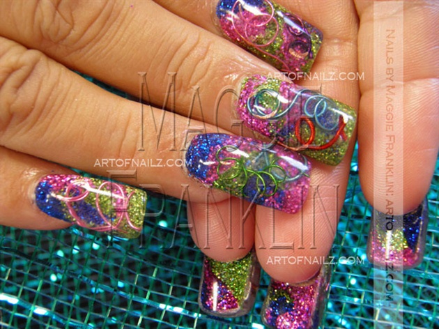 Twisted Nail Art for Special Occasions - wide 7