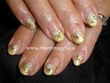 Gold Summer Nails