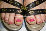Watermelon Toes