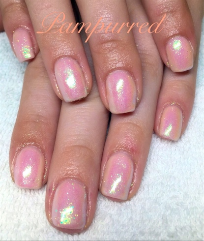 Pink Gel Manicure