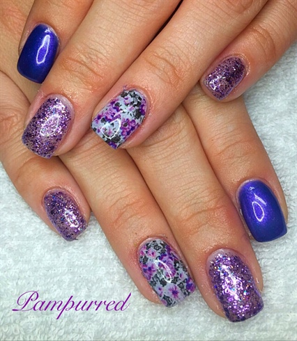 Beautiful Purple Wraps
