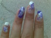 purple nail design