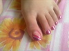 my toe nail art