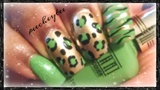 Green leopard spots