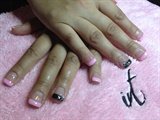 Pink and Black Tips