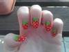 Strawbeeries nails