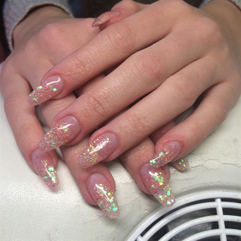 Gel Nails With Glitter