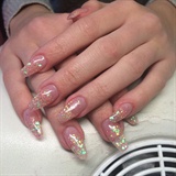 Gel Nails With Glitter