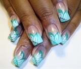 soft teal french