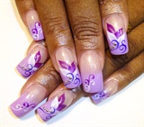 purple petal french