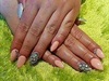 Gel Nails With Diamonds