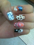 My this week&#39;s nail Art