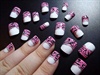 Elegant Pink French Nails
