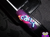 i Carly 3D acrylic nail art