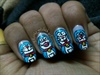Doraemon nail art 