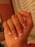 Classic French Manicure On 12/7/14