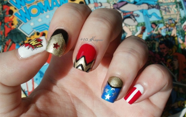 Wonder Woman nails