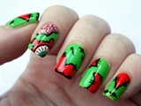 Cute zombie nails