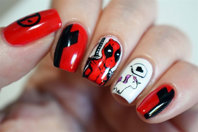 Deadpool Nails