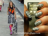 CHANEL inspired nails 