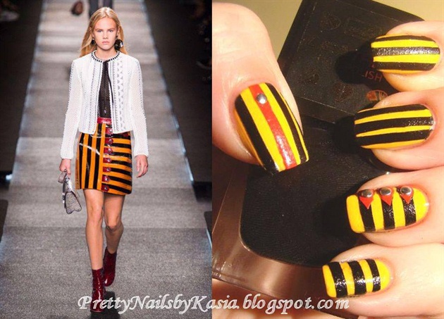 LOUIS VUITTON inspired nails