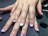 Pink And White Acrylics 