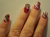 Water marbling - peppermint candy