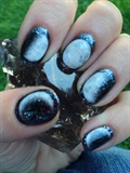 Phases Of the Moon Manicure. 