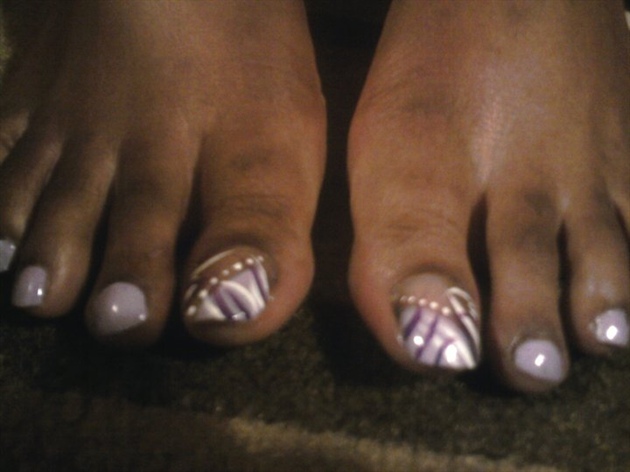 Lavender Toes