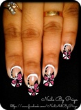 butterfly nail art 