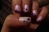 purple flowery