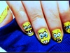 Sponge bob nails