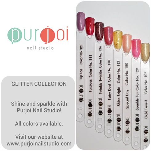 Glitter Collection by Purjoi Nail Studio