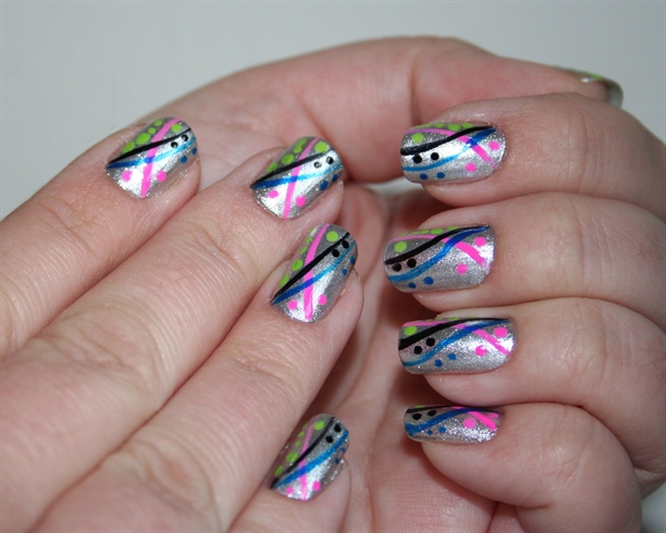 2. Easy Freehand Nail Art Ideas - wide 10