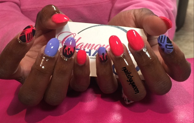 Glamour Phas 5 Nails , Nailsbyqueen 