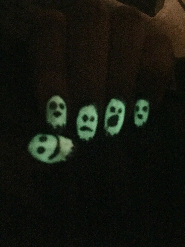 Halloween Glow In The Dark Ghosts