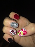 Red Roses And Leopard Print!