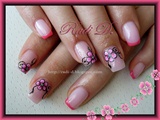 Pink French &amp; Flowers