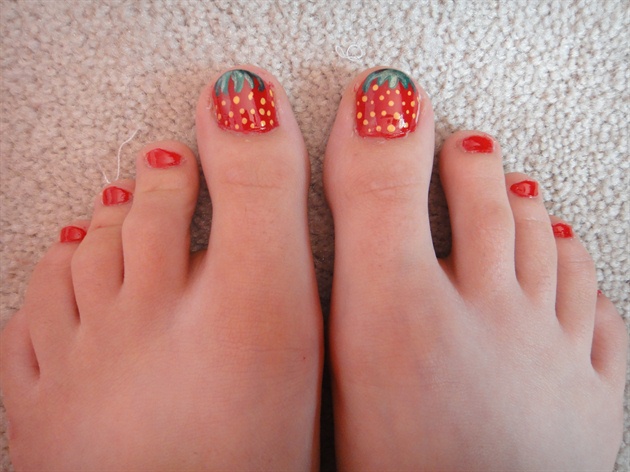 Strawberry Festival Toes