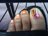 Abstract on my toes!