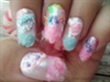 Candy nail art