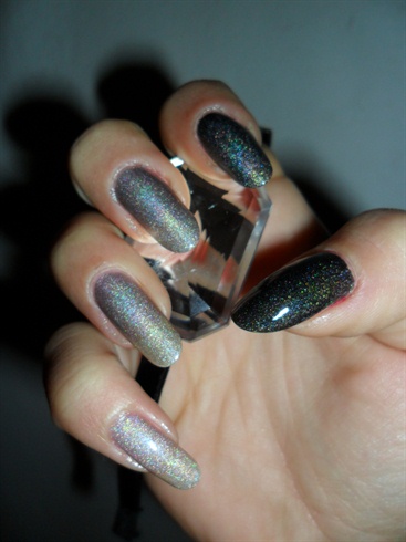 Charcoal Holo Ombre
