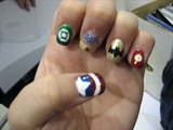Super Hero Nails!!