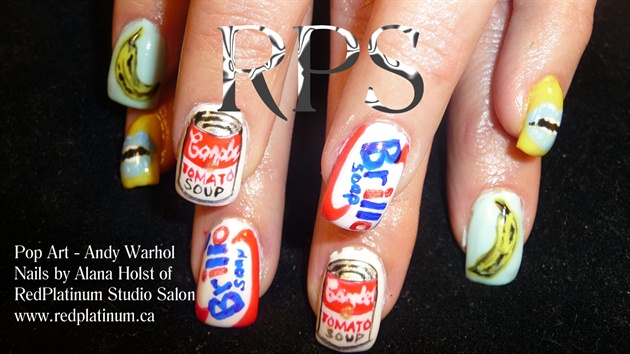 Pop Art Nails: Andy Warhol Edition - wide 7