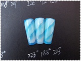 Shellac nail  art design