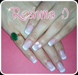 pink &amp; white French :)