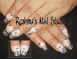 nail extension with 2D 